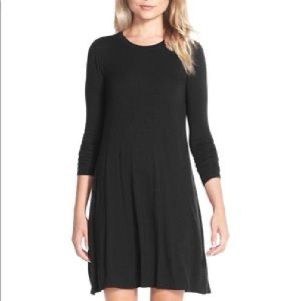 New Black BCBGMaxAzria Jeanna Dress or Long Tunic Shirt